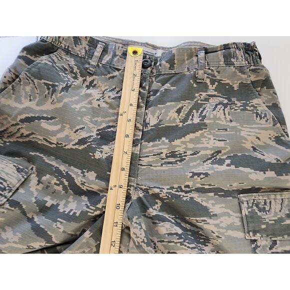 USAF Military Green Tan Camo Heavy Duty Women's Jogger Pants SZ 12S - Picture 8 of 10